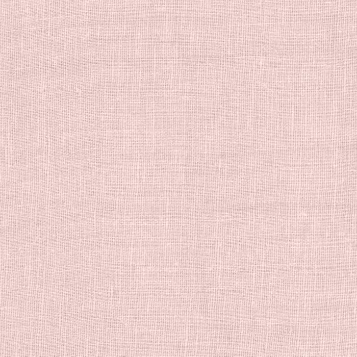 Solid blush linen fabric detail