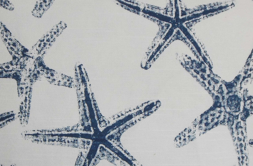 Coastal starfish-print fabric | The Pillow Collection
