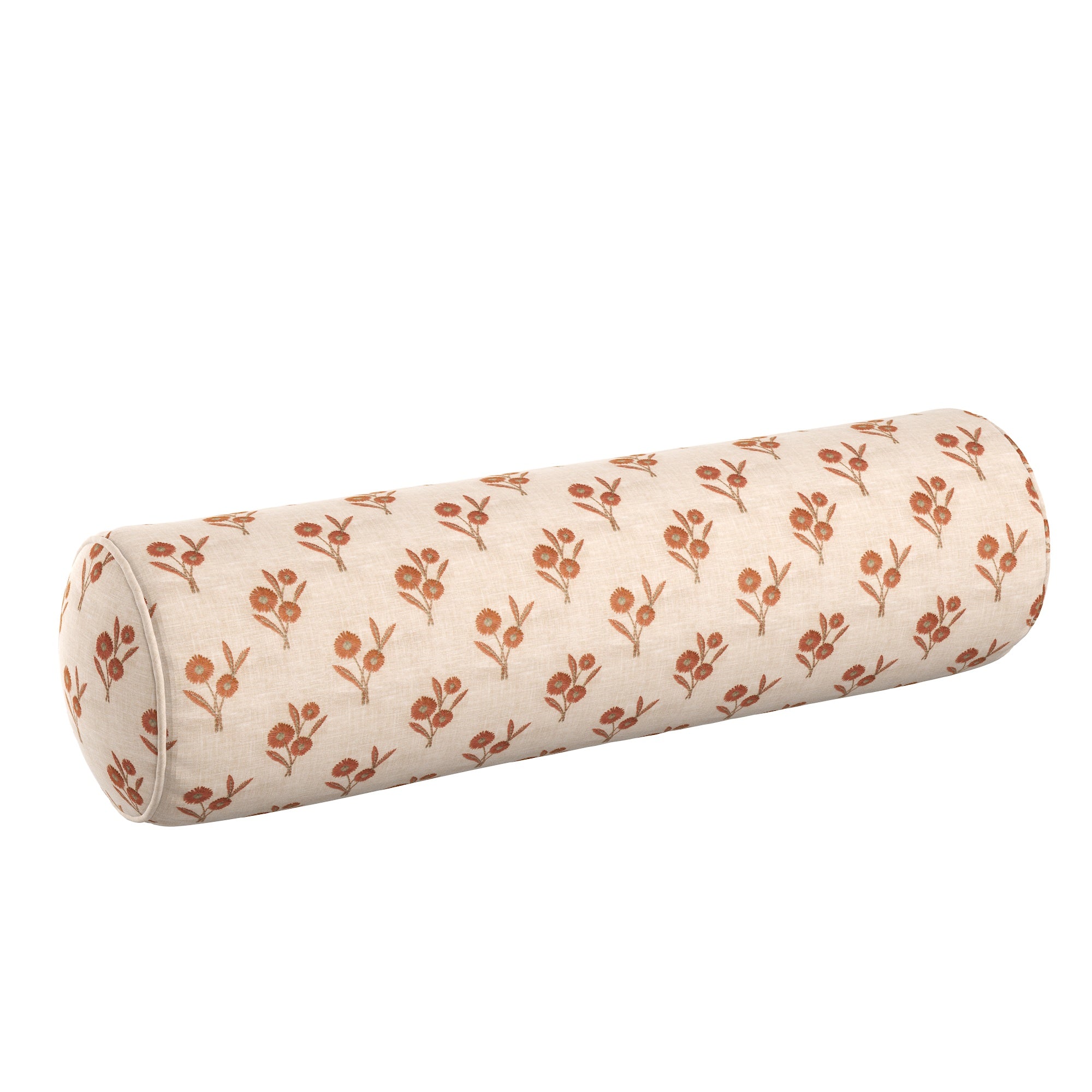 Blooms Eternal Bolster Pillow: Decorative Support Pillow – Pillow