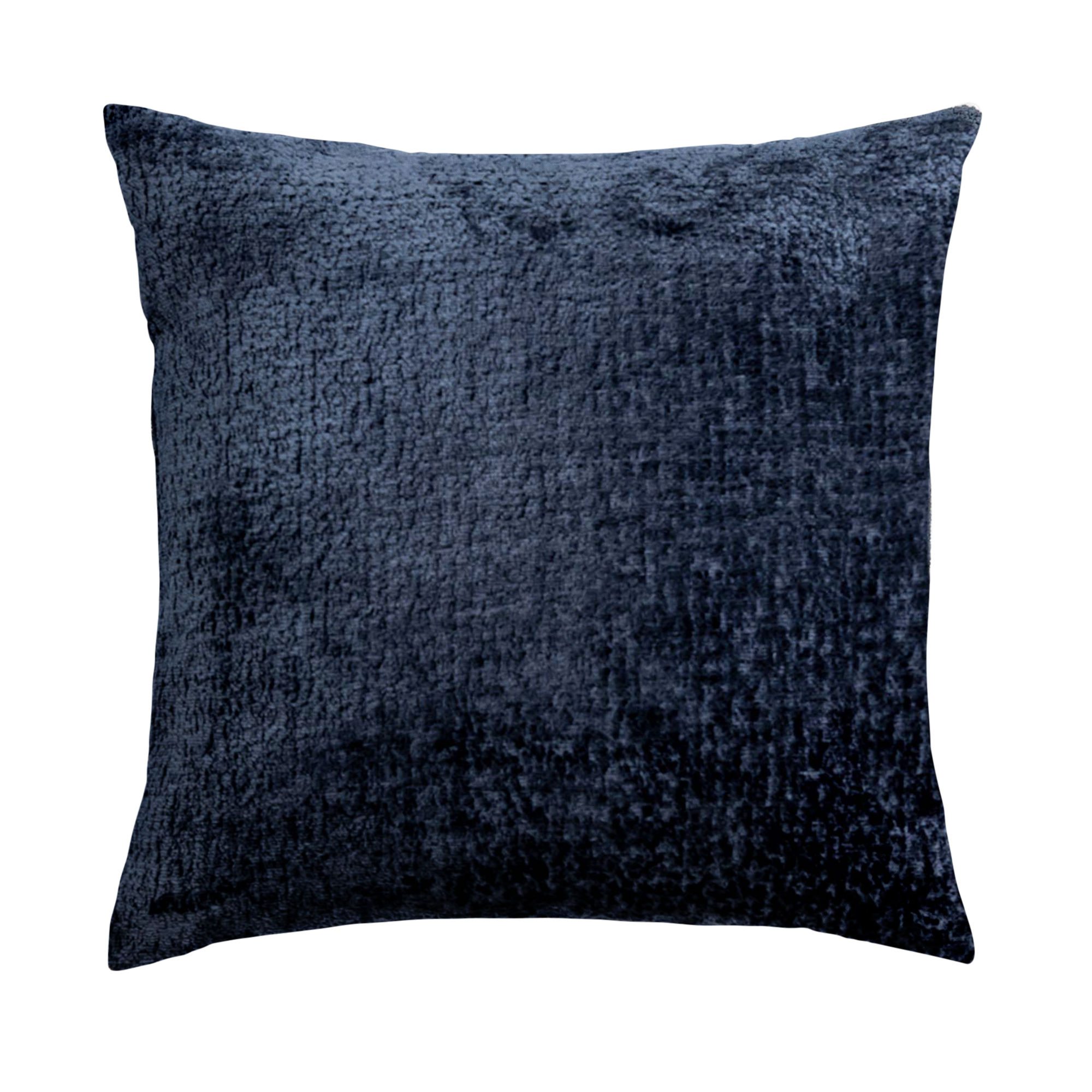 Blue Cream Trellis Velvet Throw Pillow Cover