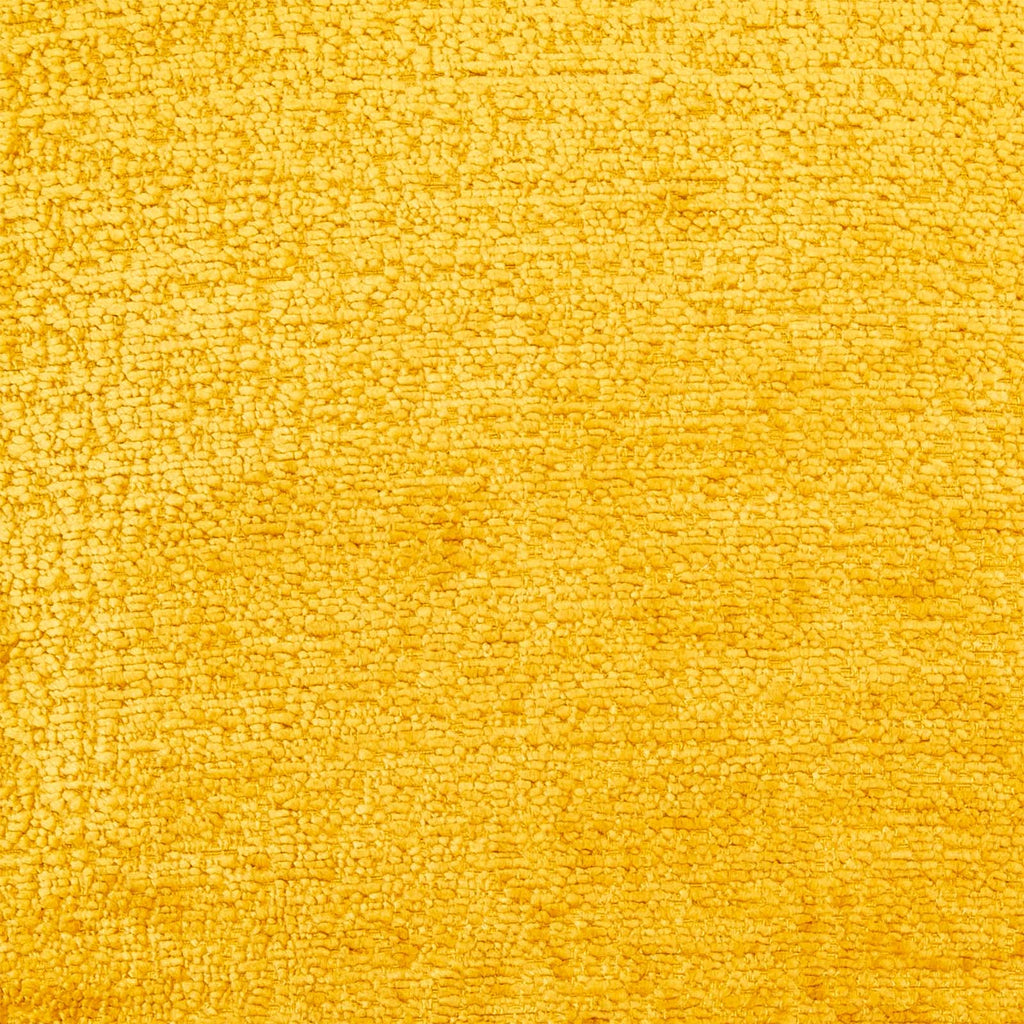 Solid lustrous yellow fabric detail
