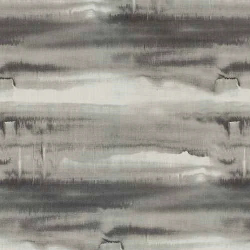 Grey and white abstract print fabric detail